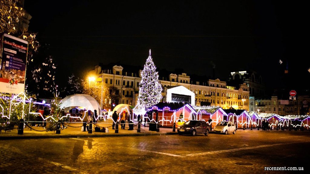 Новый год между двумя колокольнями